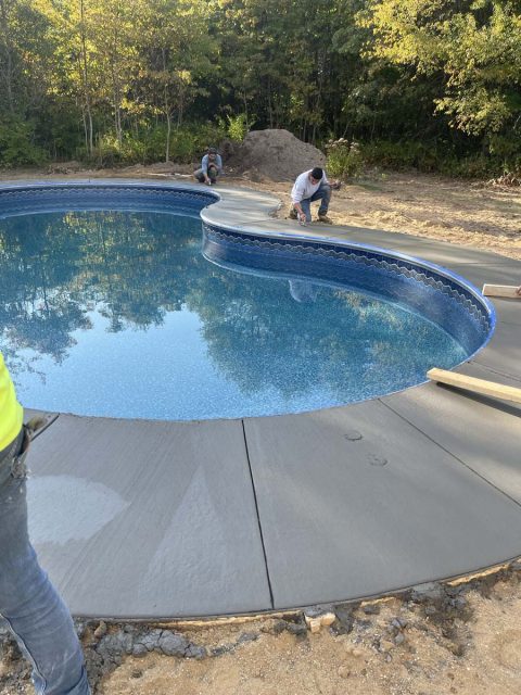 OAX Construction concrete project